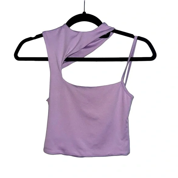 Princess Polly Asymmetrical Crop Top - Picture 1 of 5